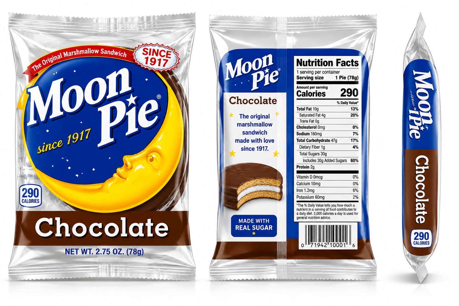 MoonPie Chocolate Marshmallow Sandwich – 2.75 oz